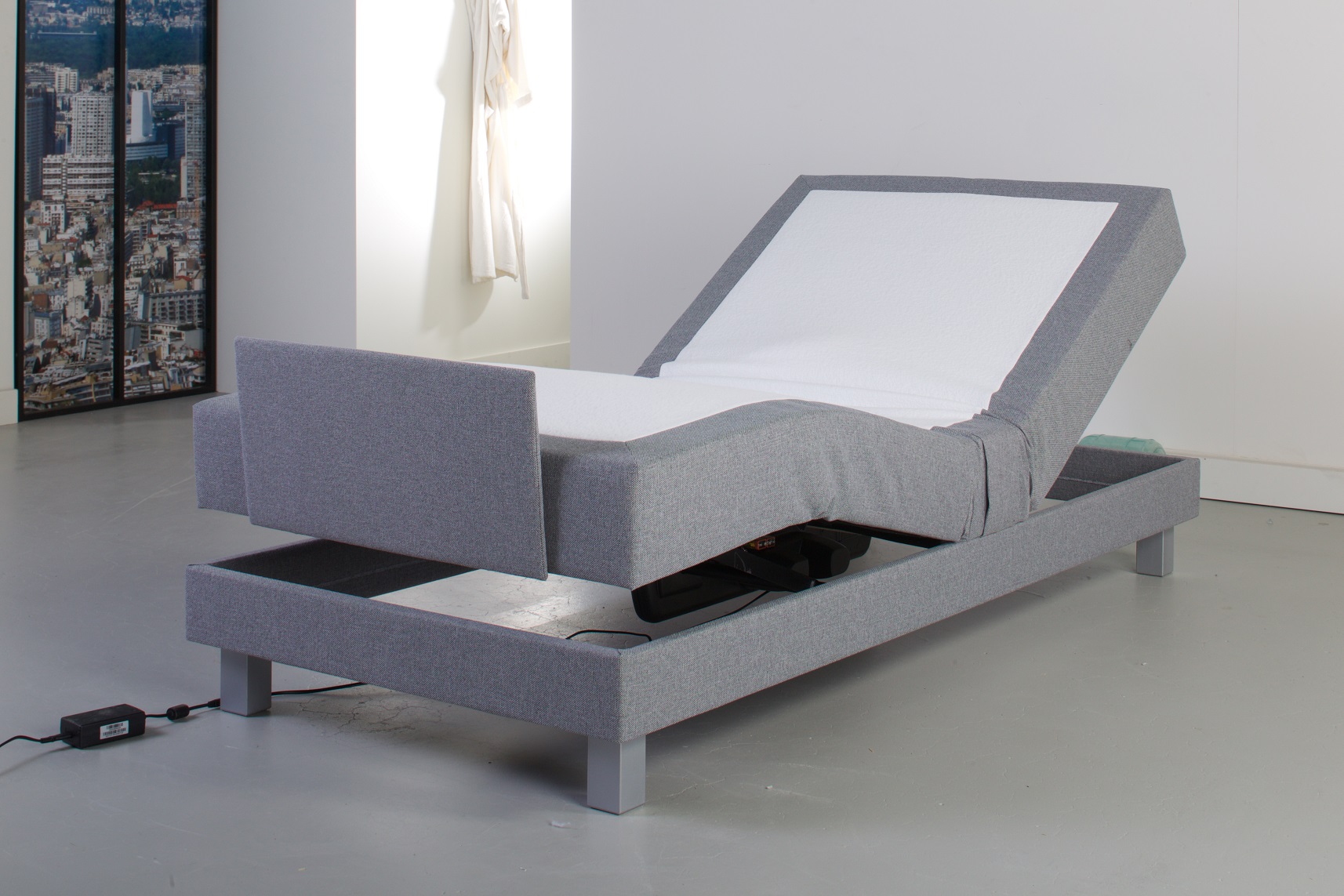 1000-Elektro Elektrische box + motor 30 cm