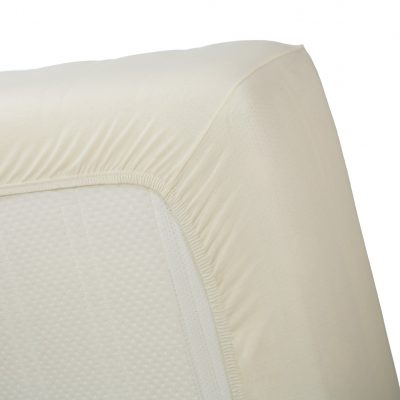 Hoeslaken matras percale white