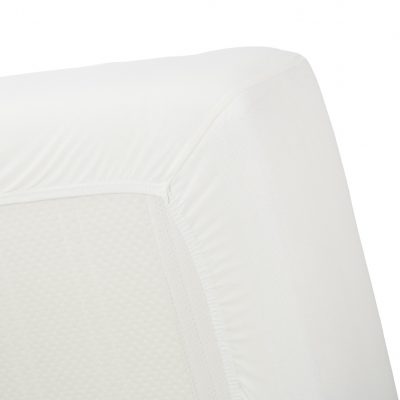 Hoeslaken matras percale white