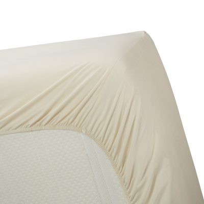Hoeslaken matras percale white