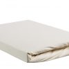 Hoeslaken matras percale white