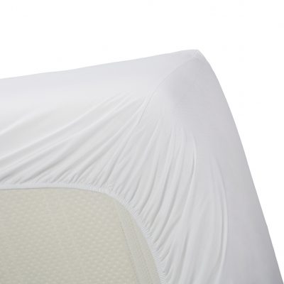 Hoeslaken matras percale white