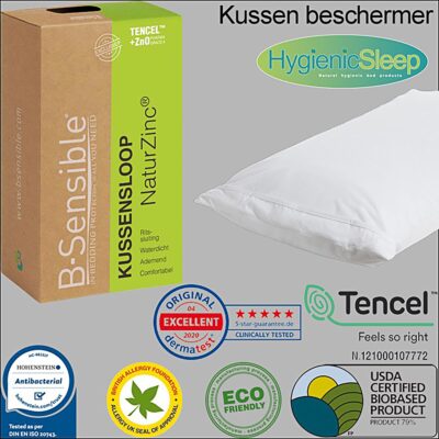 B-Sensible Waterdichte Beschermer Kussensloop