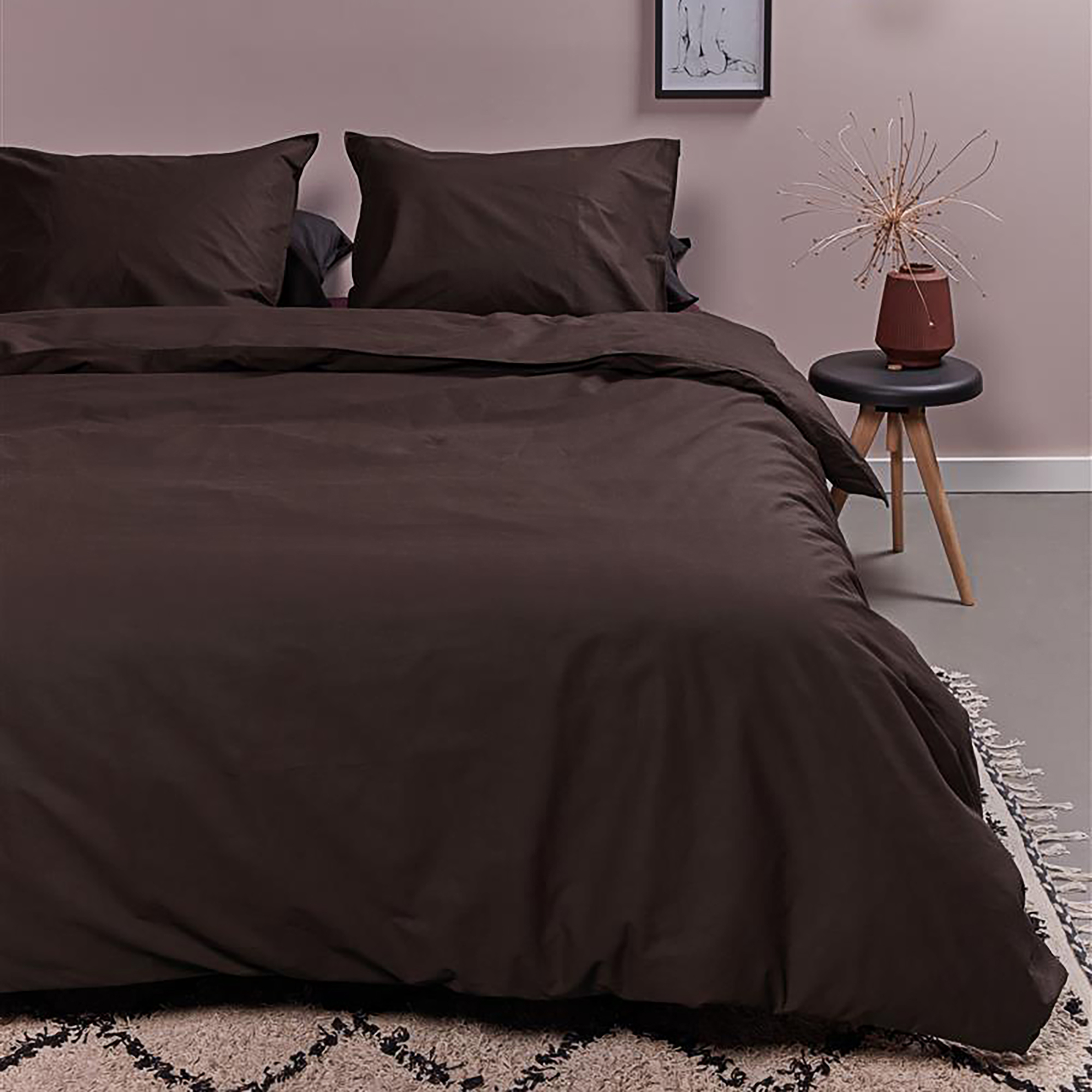 Dekbedovertrek-tweepersoons-katoen-Ambiante-Beddinghouse-Cotton-Uni_Brown-3
