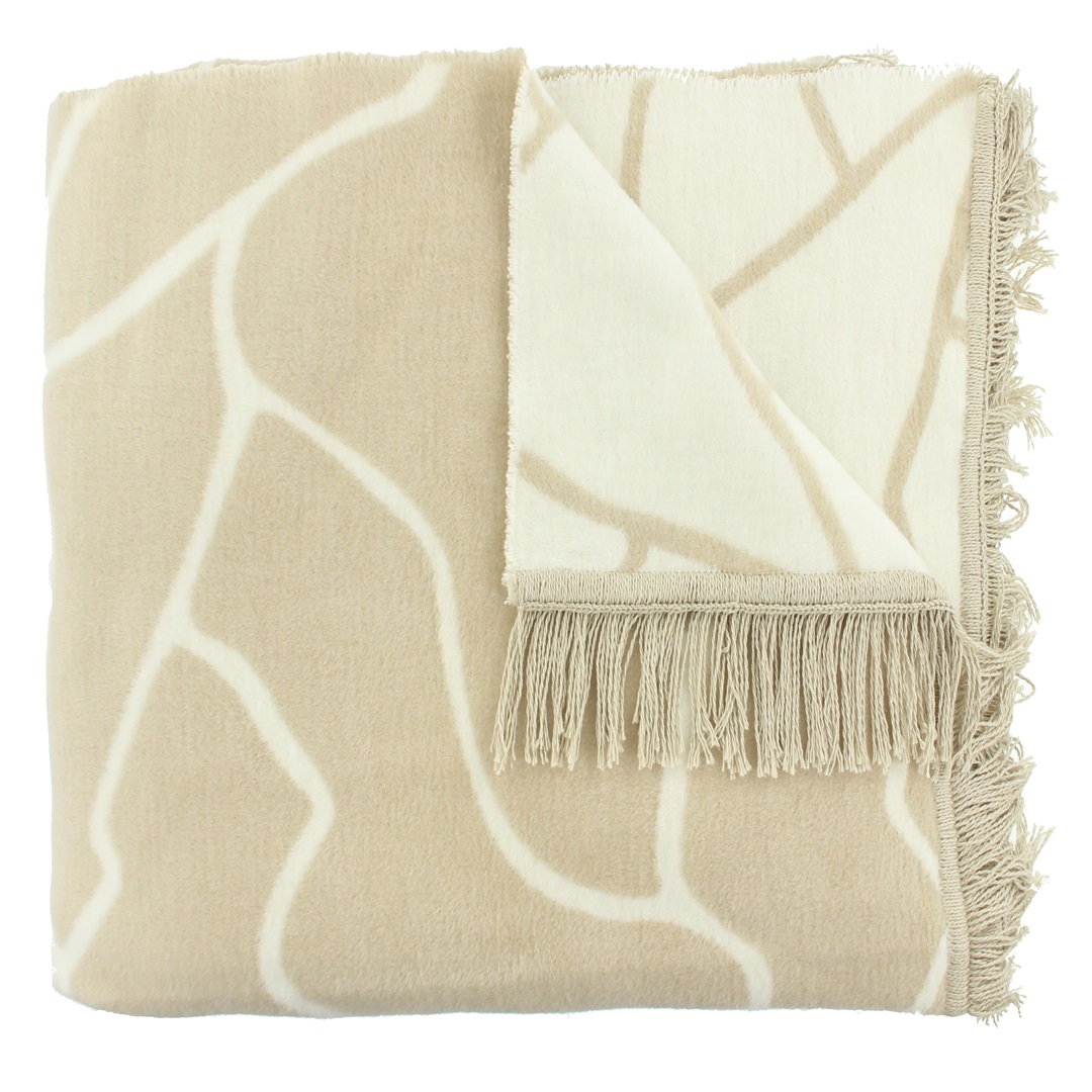 Plaid Lines Sand- CLAUDI